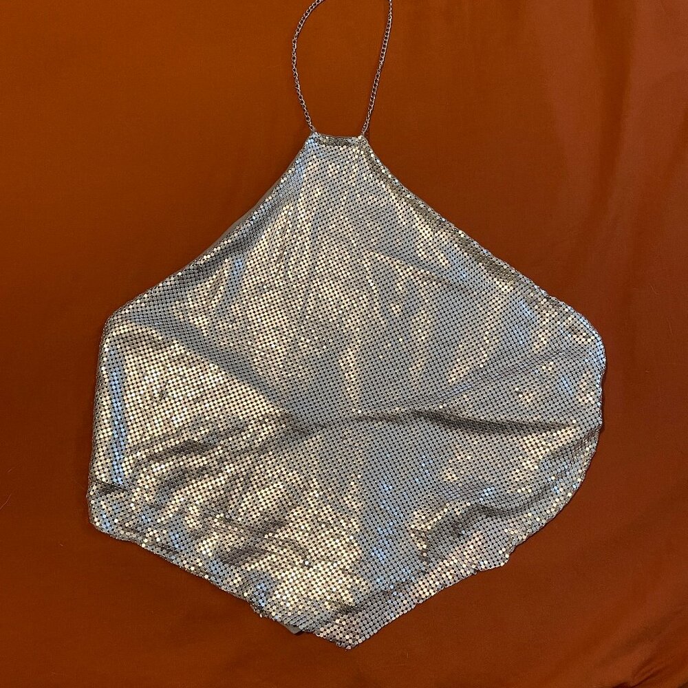 Chain Mail Halter Top